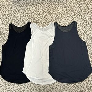 Lululemon Sculpt Tank sz 4 bundle of 3
